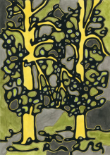 Trees 9, 1995 (Private collection. Ref: 199594)