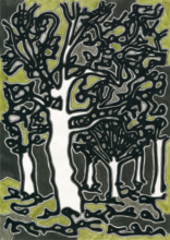 Trees 8, 1995 (Private collection. Ref: 199593)
