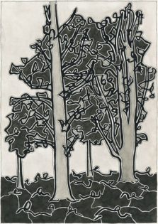 Trees 5, 1995 (Private collection. Ref: 199590)
